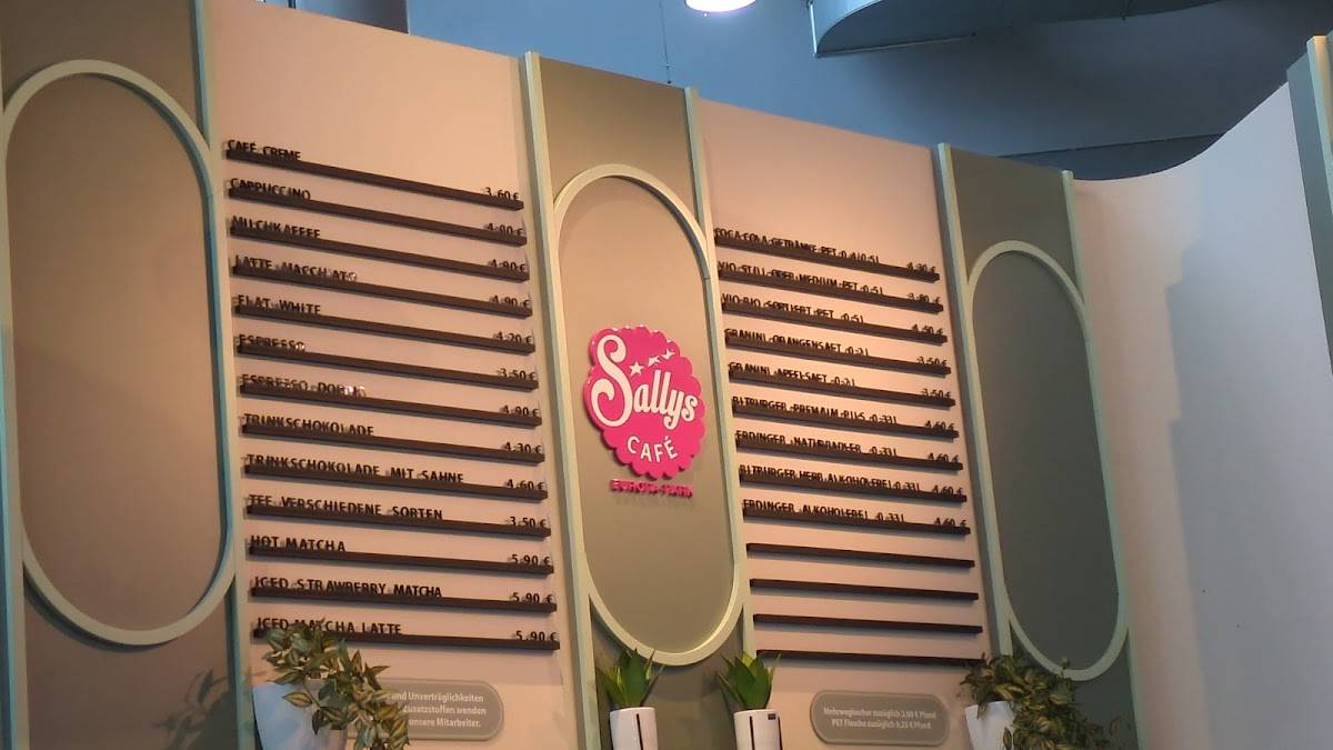 Sallys Café меню