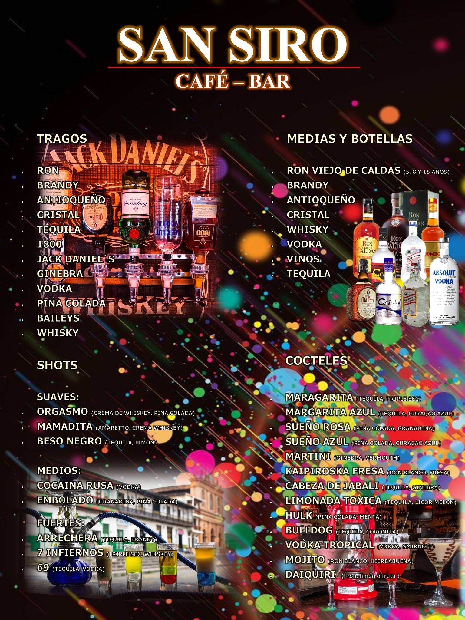 San Siro Bar меню