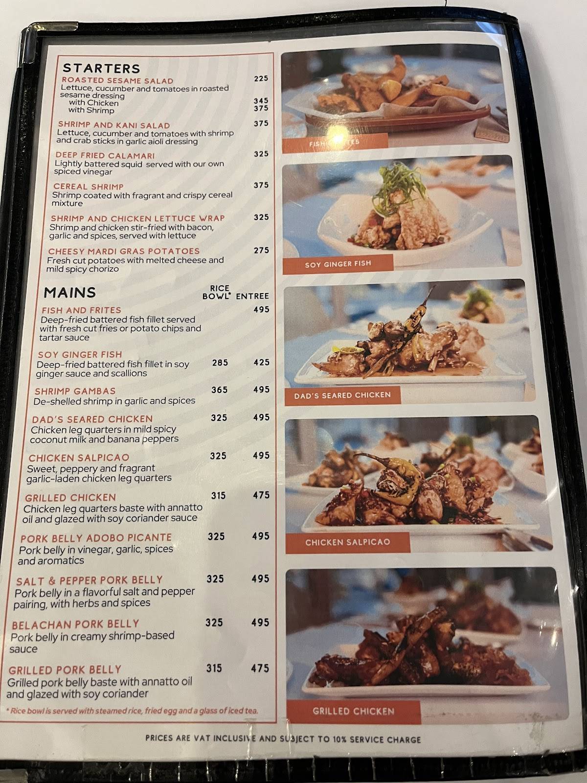 Shrimp Bucket Nuvali меню