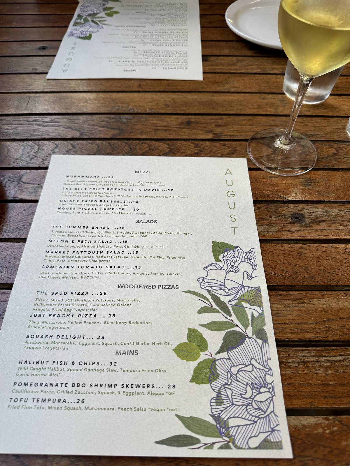 Seasons Kitchen & Bar меню