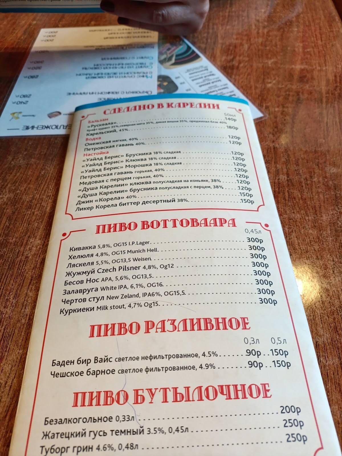 Семидесятые Годы меню