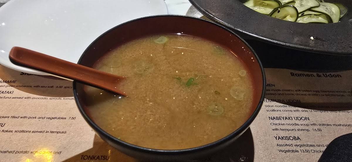 Shoga Sushi Bar меню