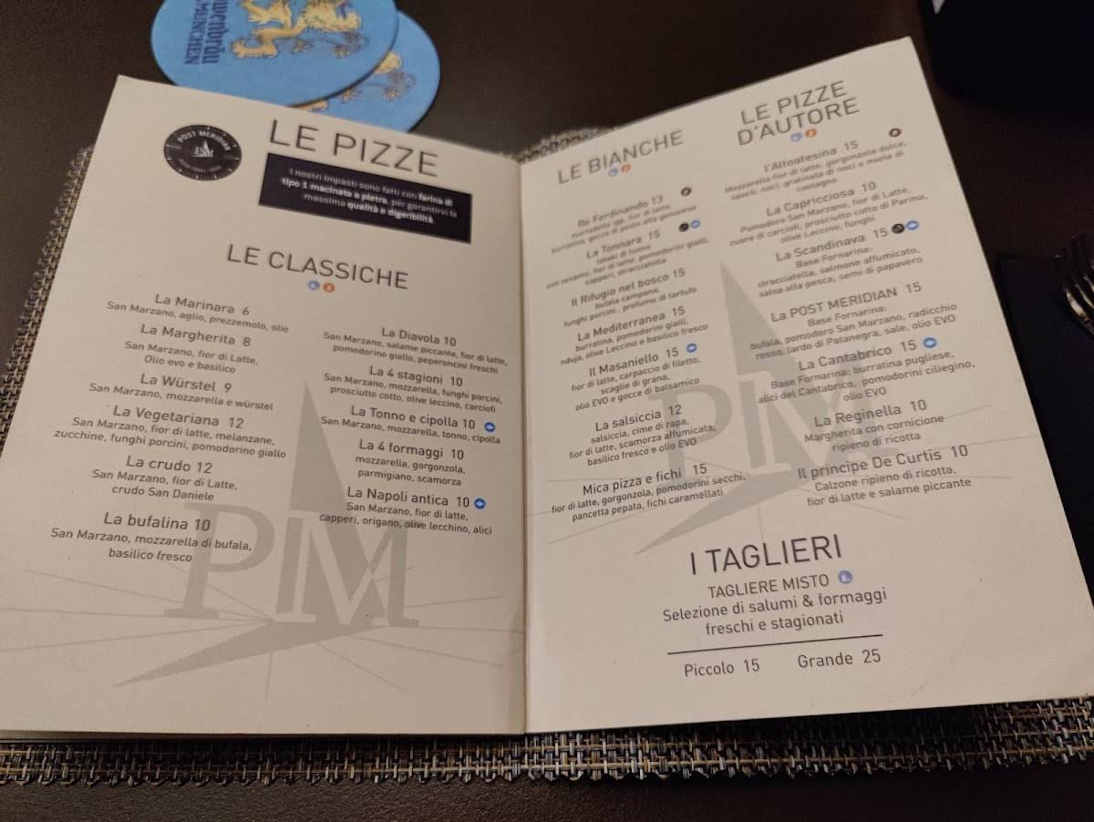 Skyline Caffè меню