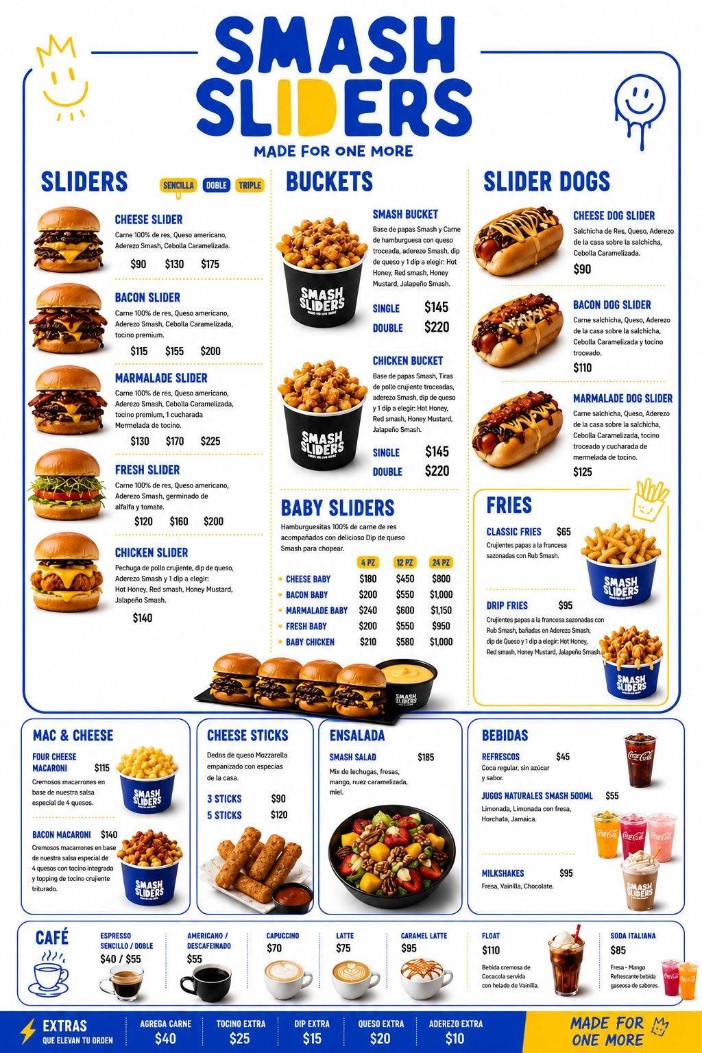 Smash Sliders меню