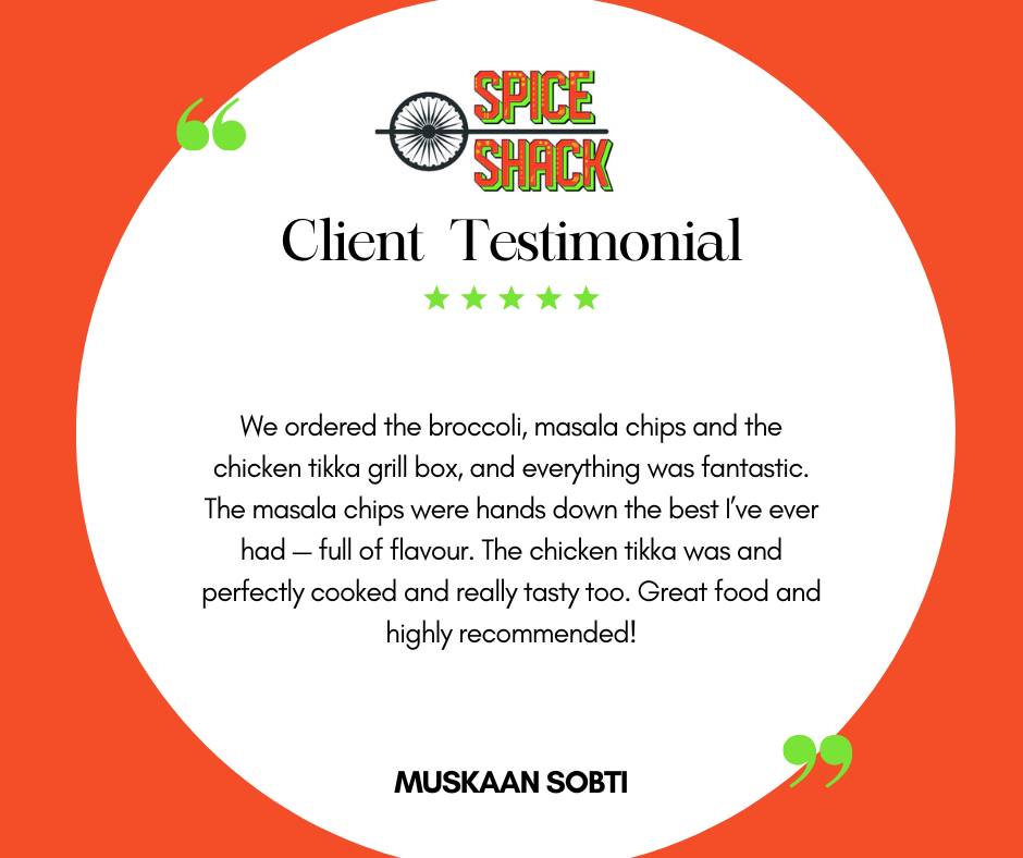 Spice Shack меню