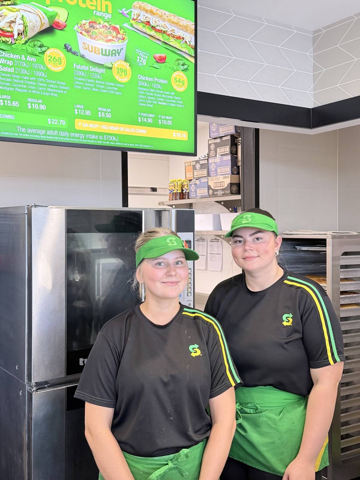 Subway меню