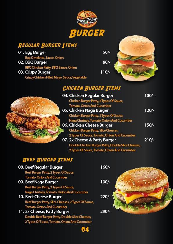 Pizza Point Rikabibazar меню