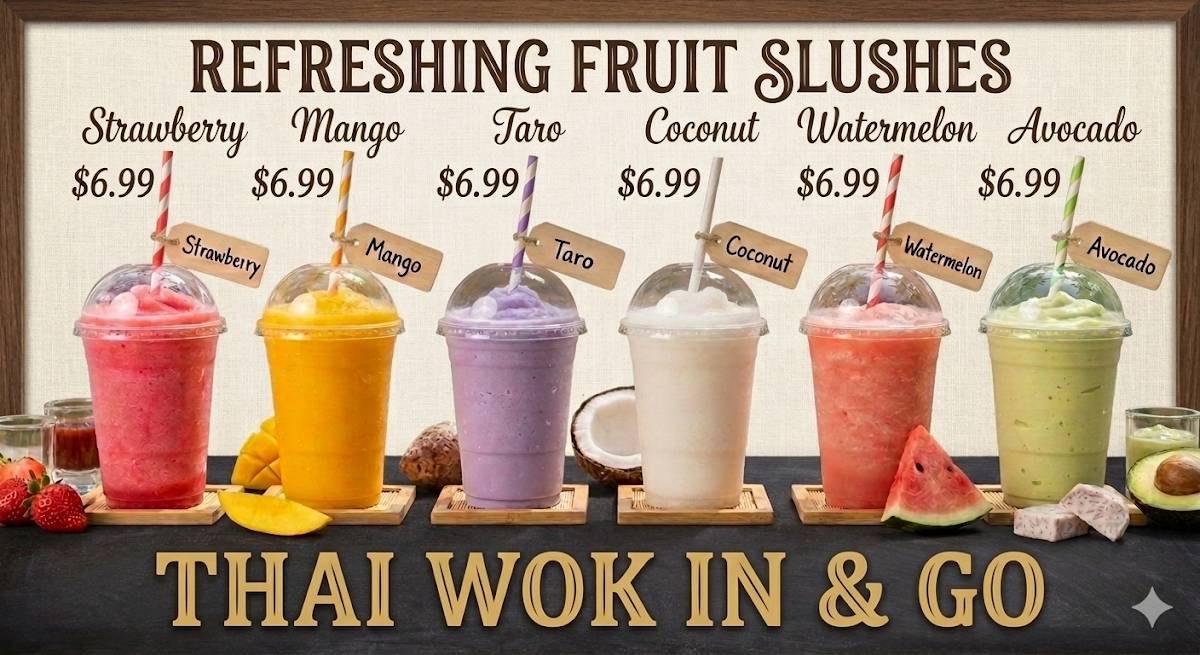 THAI WOK IN & GO меню