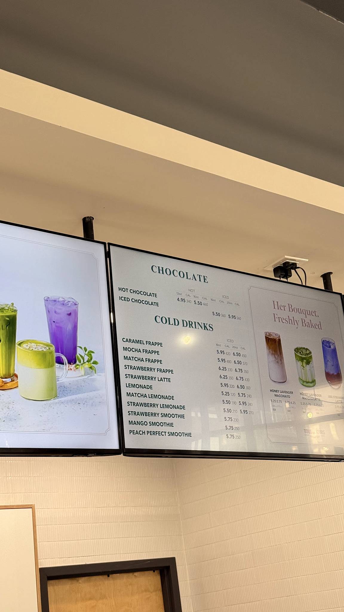 TOUS les JOURS Bakery Café - Raleigh меню