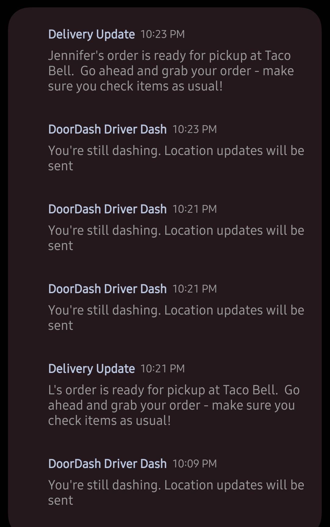 Taco Bell меню