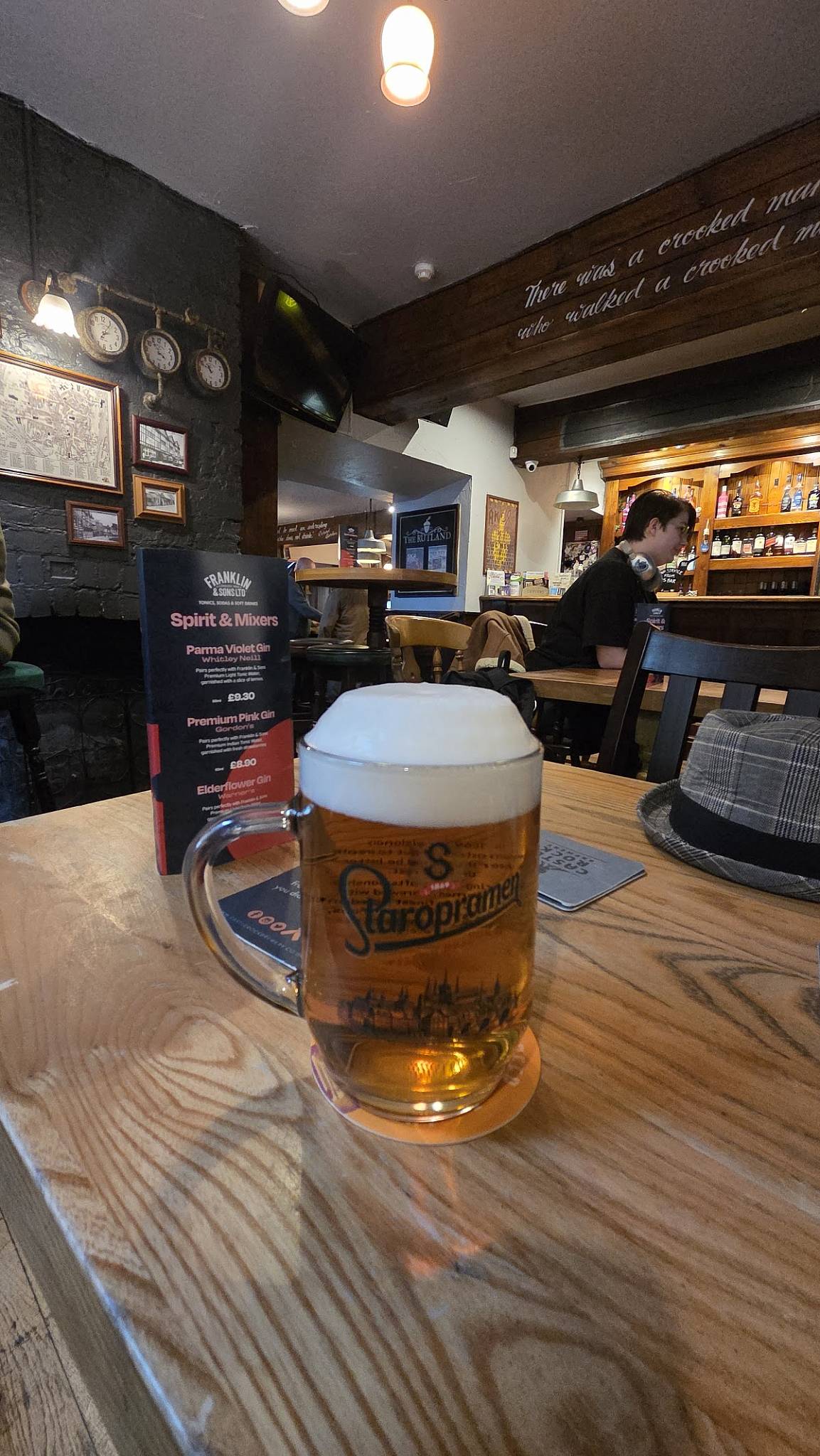 The Rutland Arms меню