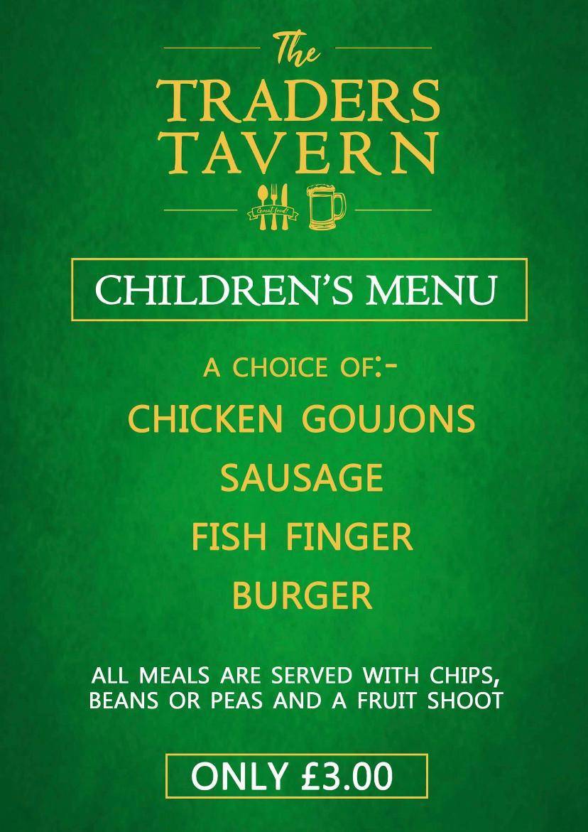 The Traders Tavern меню