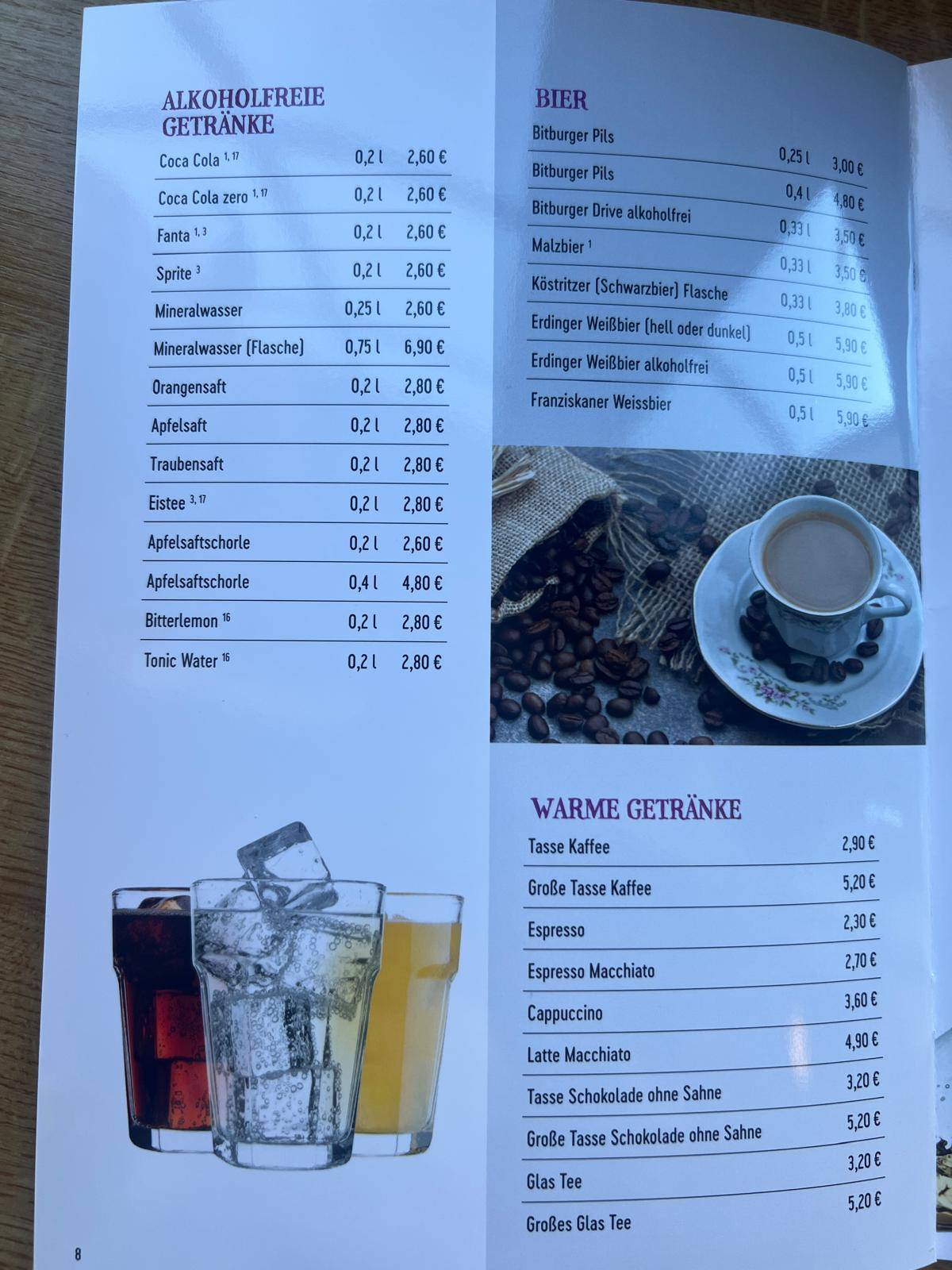 Weinhaus Gräfen - Restaurant - Hotel - Pension меню