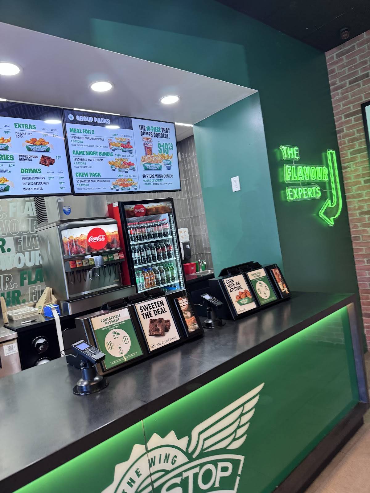 Wingstop меню