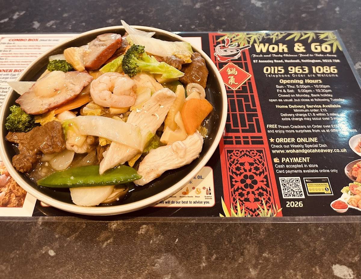 Wok & Go меню