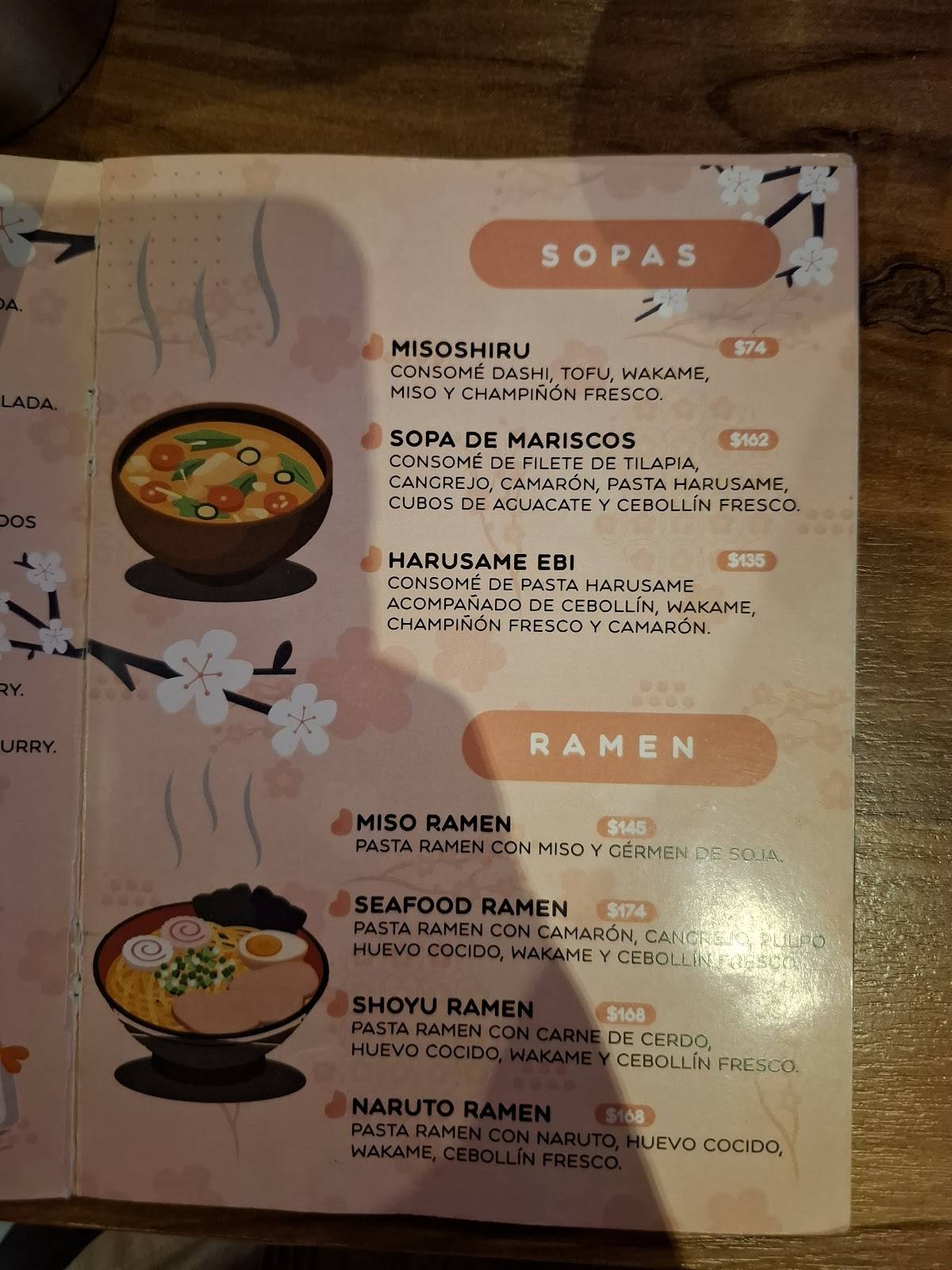 YoSakura Sushi Centro меню
