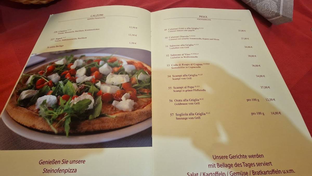 il Ristorante меню