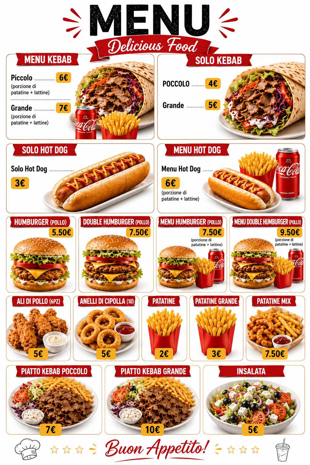 ALI BABA ️HALAL KEBAB меню