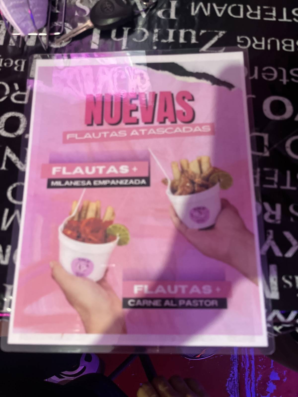 AXINGAO QUE RICO меню