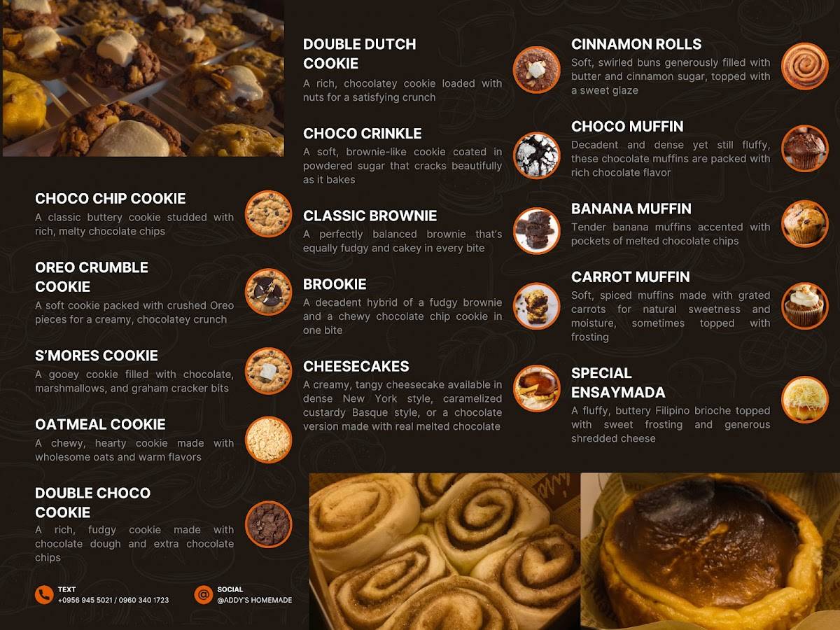 Addy’s Kitchen меню