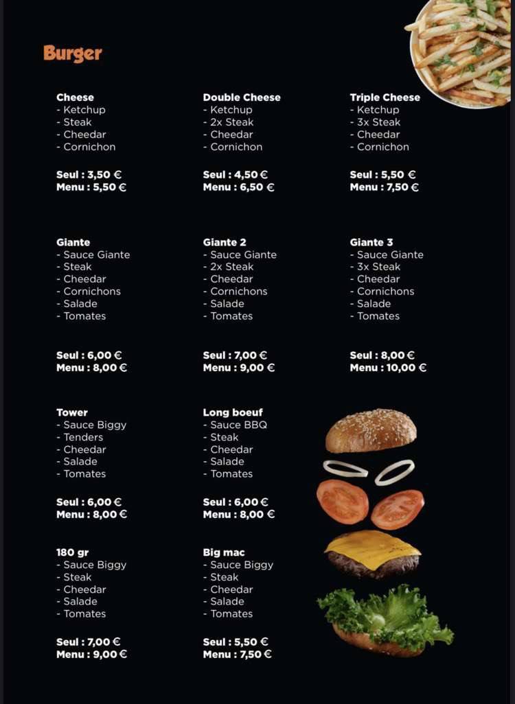 Eat’ Livraison меню