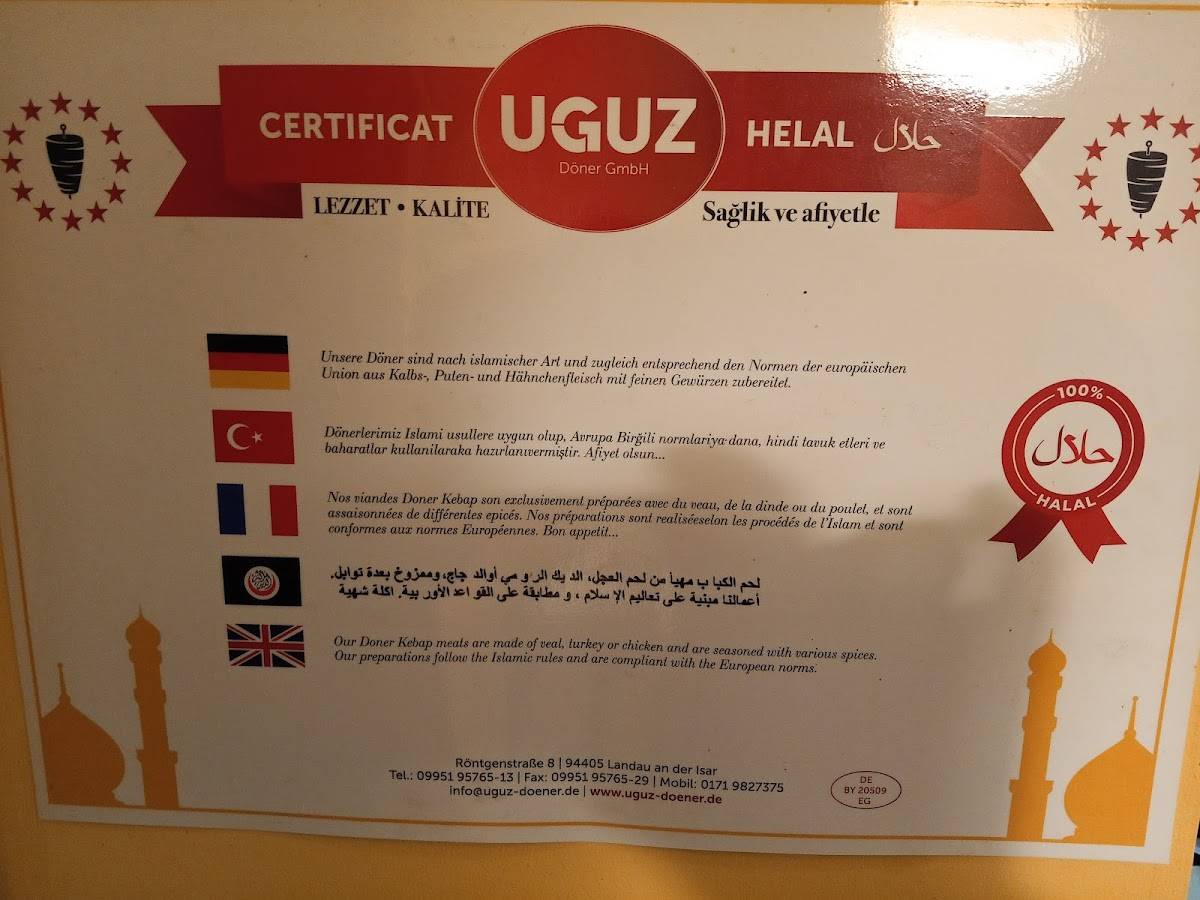 Antalya Döner меню