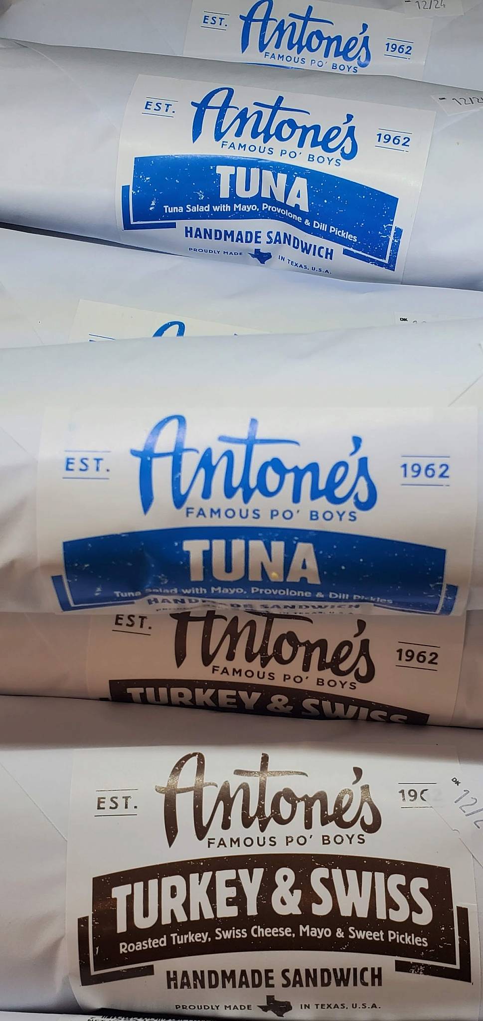 Antone's меню