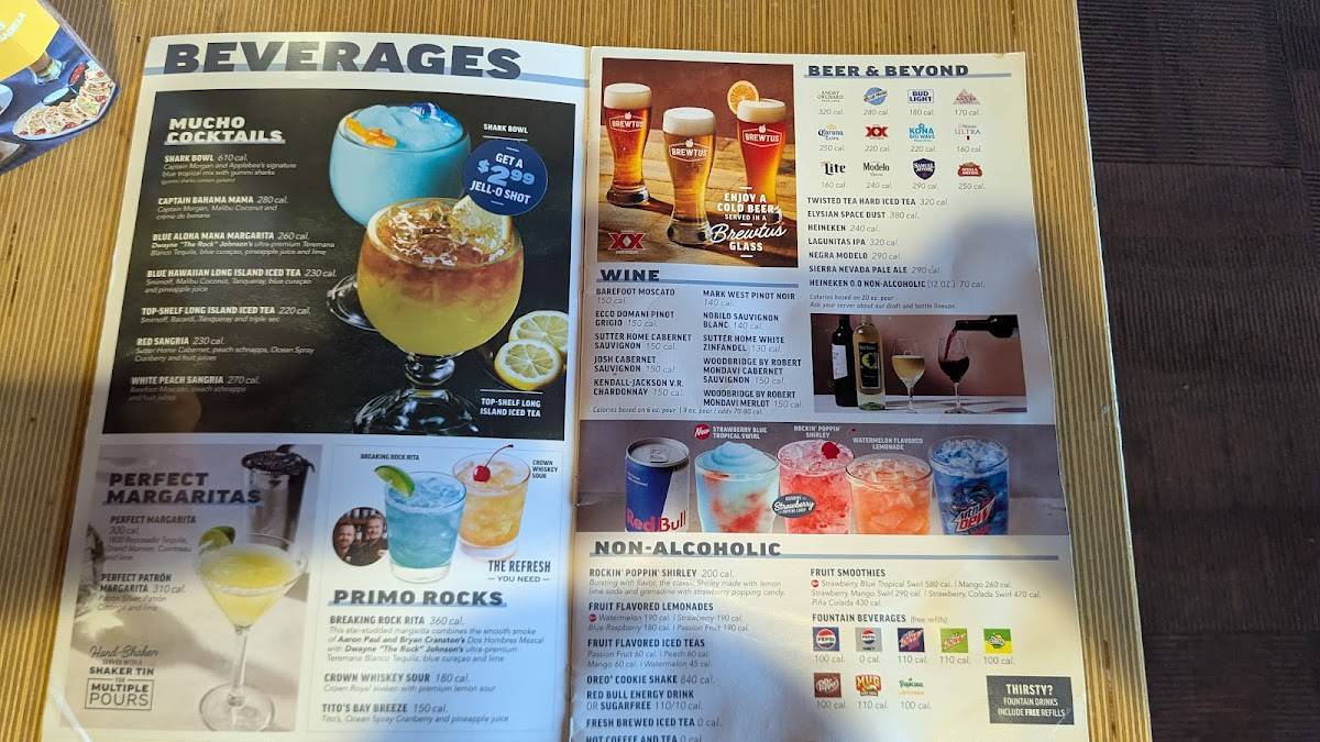 Applebee's Grill + Bar меню