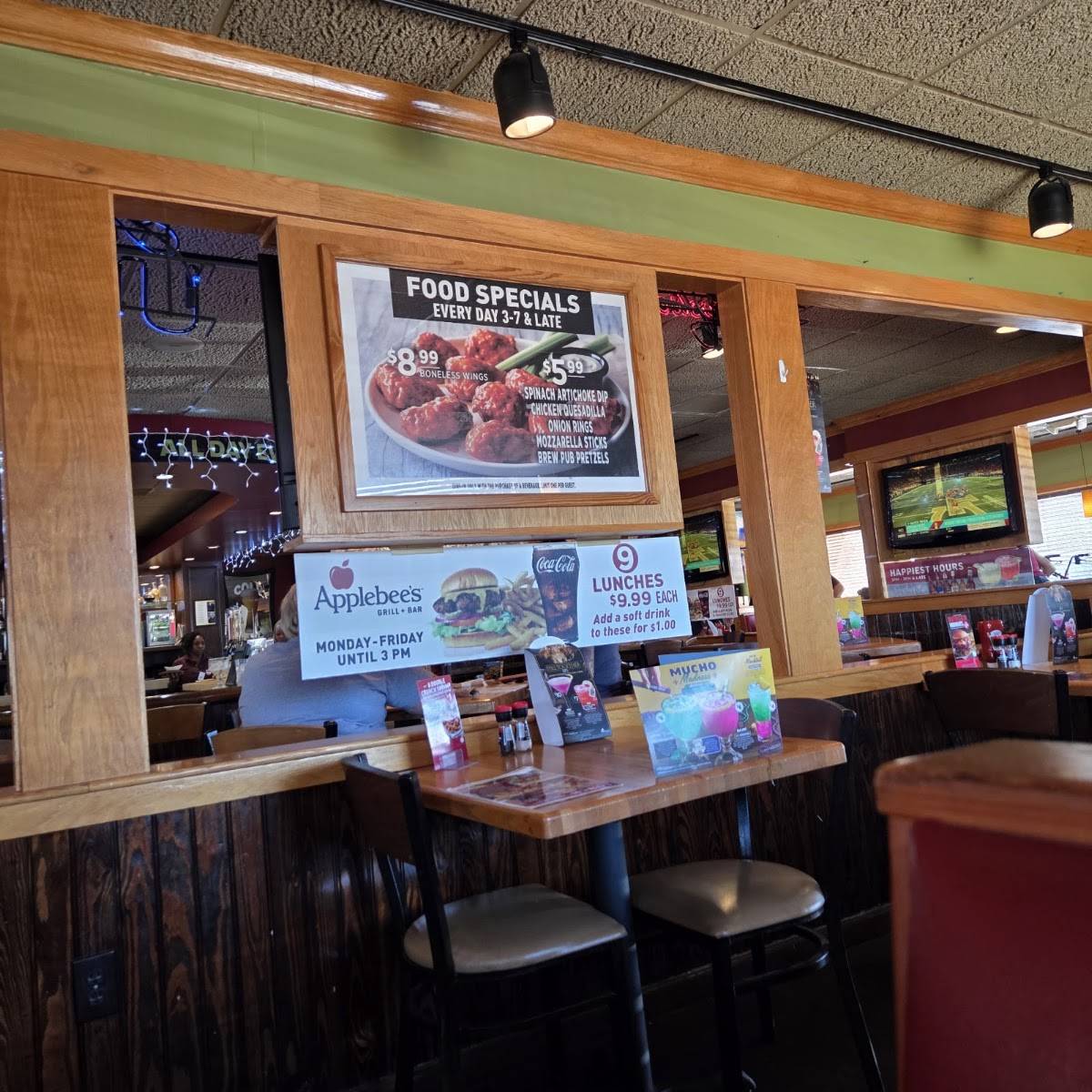 Applebee's Grill + Bar меню