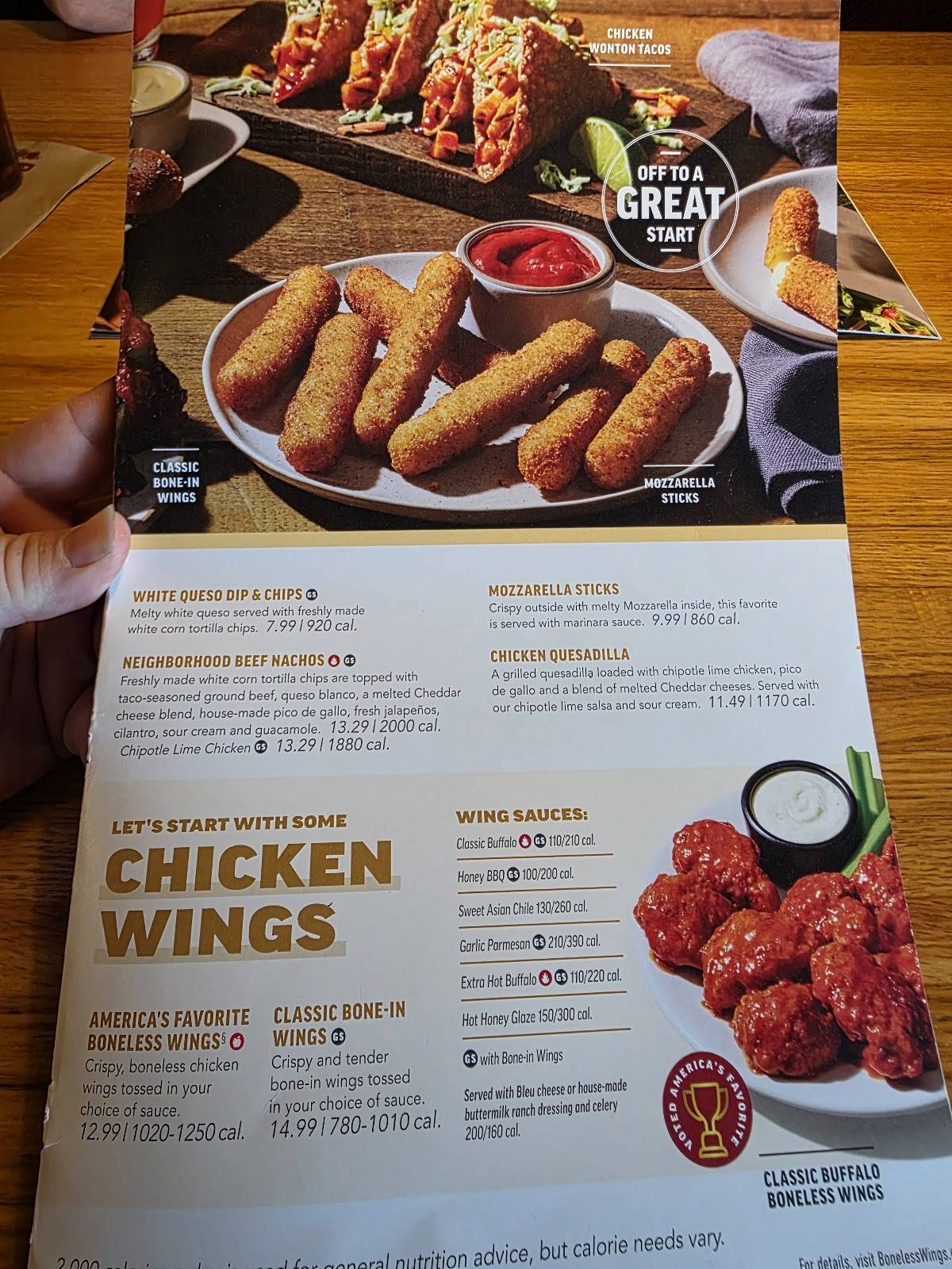 Applebee's Grill + Bar меню