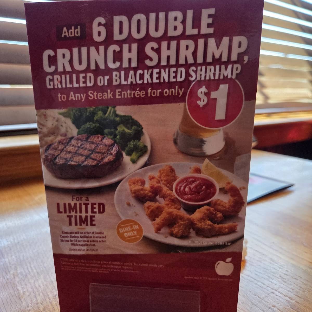 Applebee's Grill + Bar меню