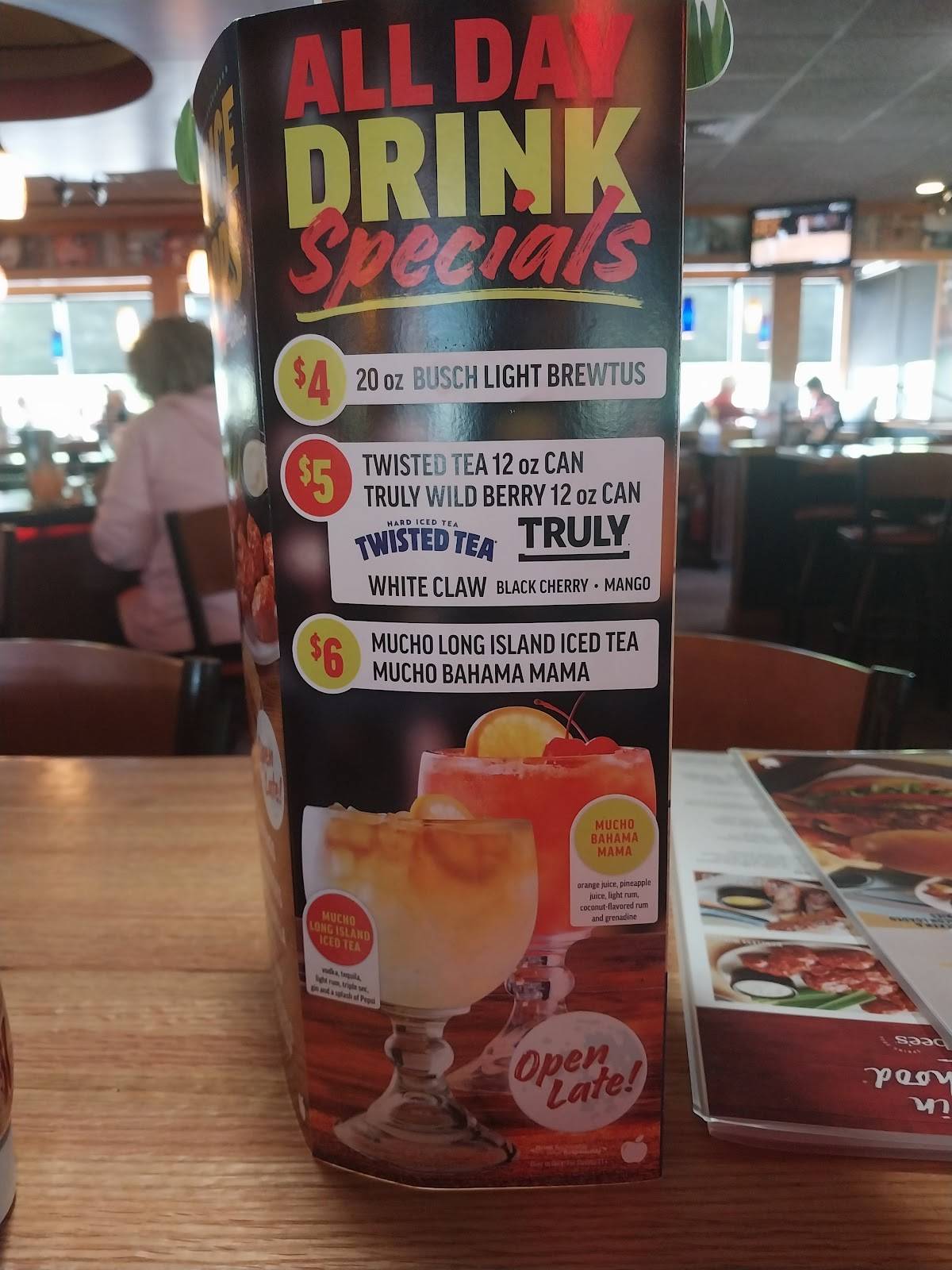 Applebee's Grill + Bar меню