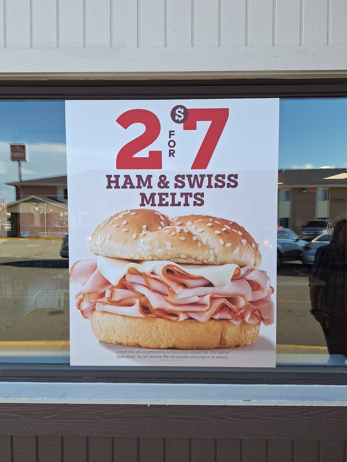 Arby's меню