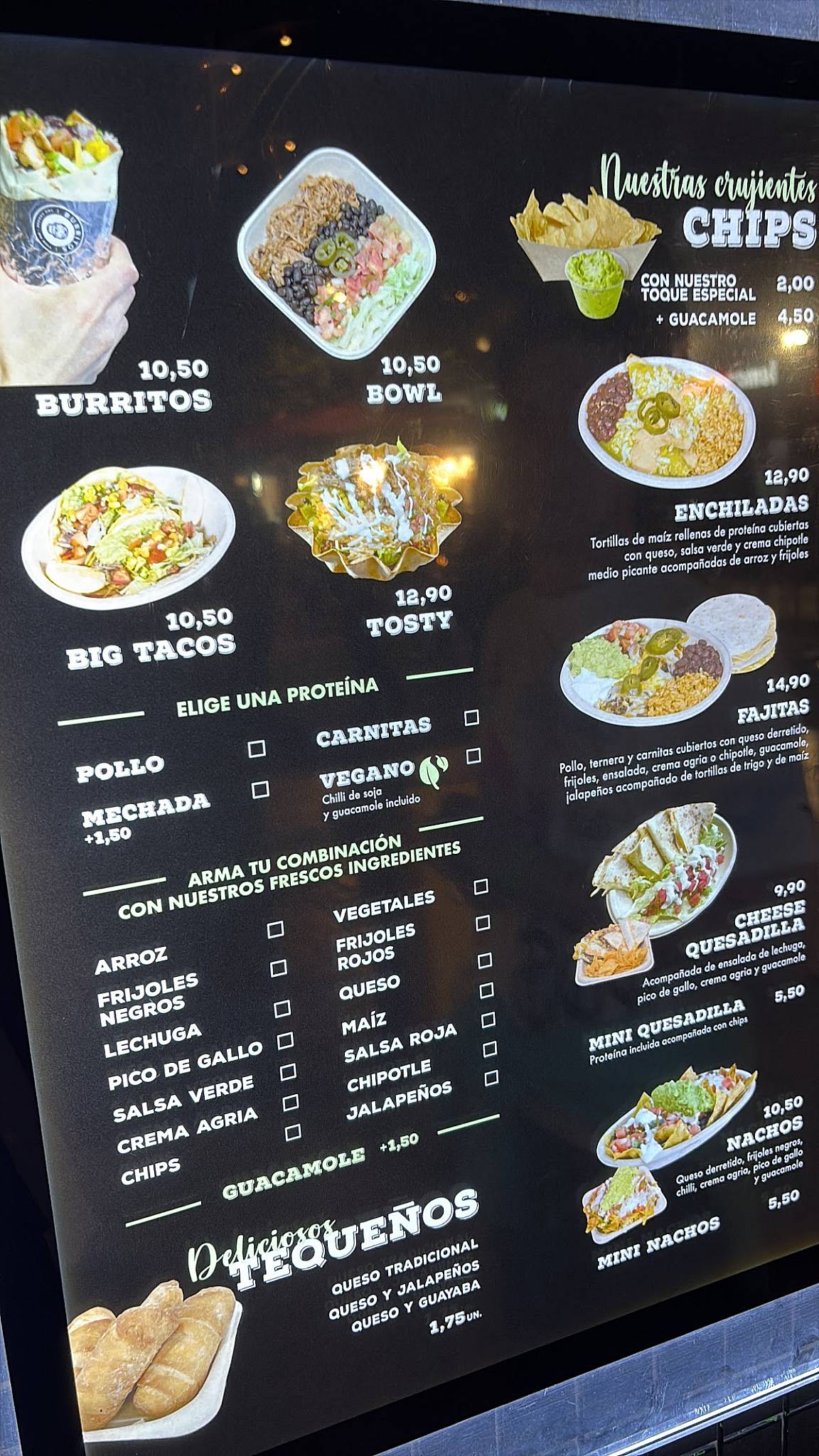 Burritos Mexican Grill меню