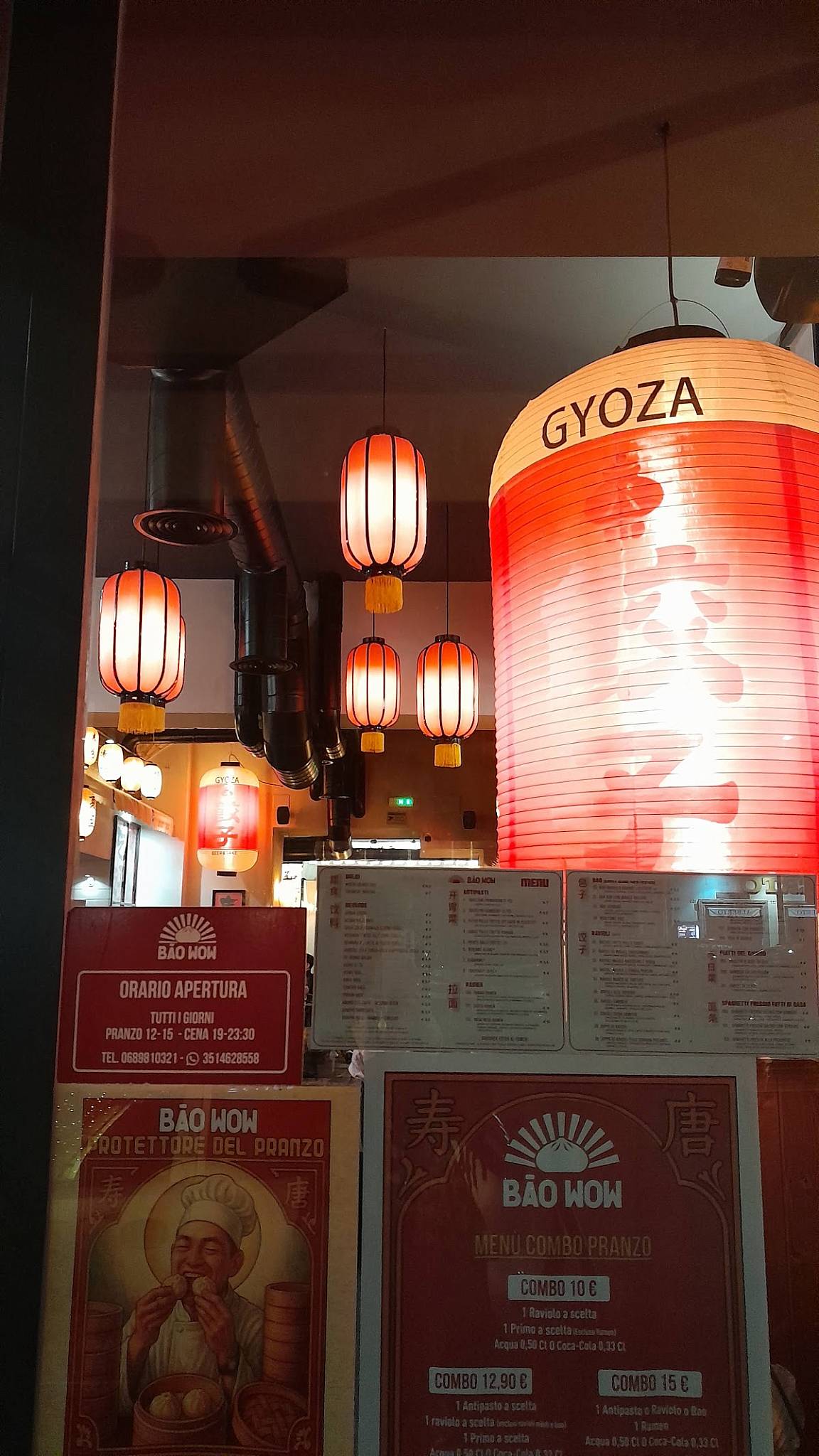 Ristorante cinese Bao wow меню