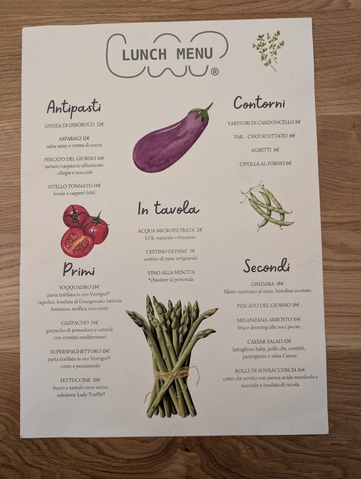 Bap - Caffetteria Specialty меню