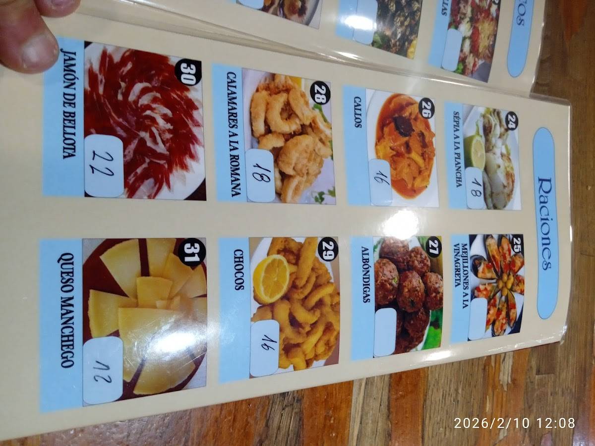 Restaurant Nova Rúa меню