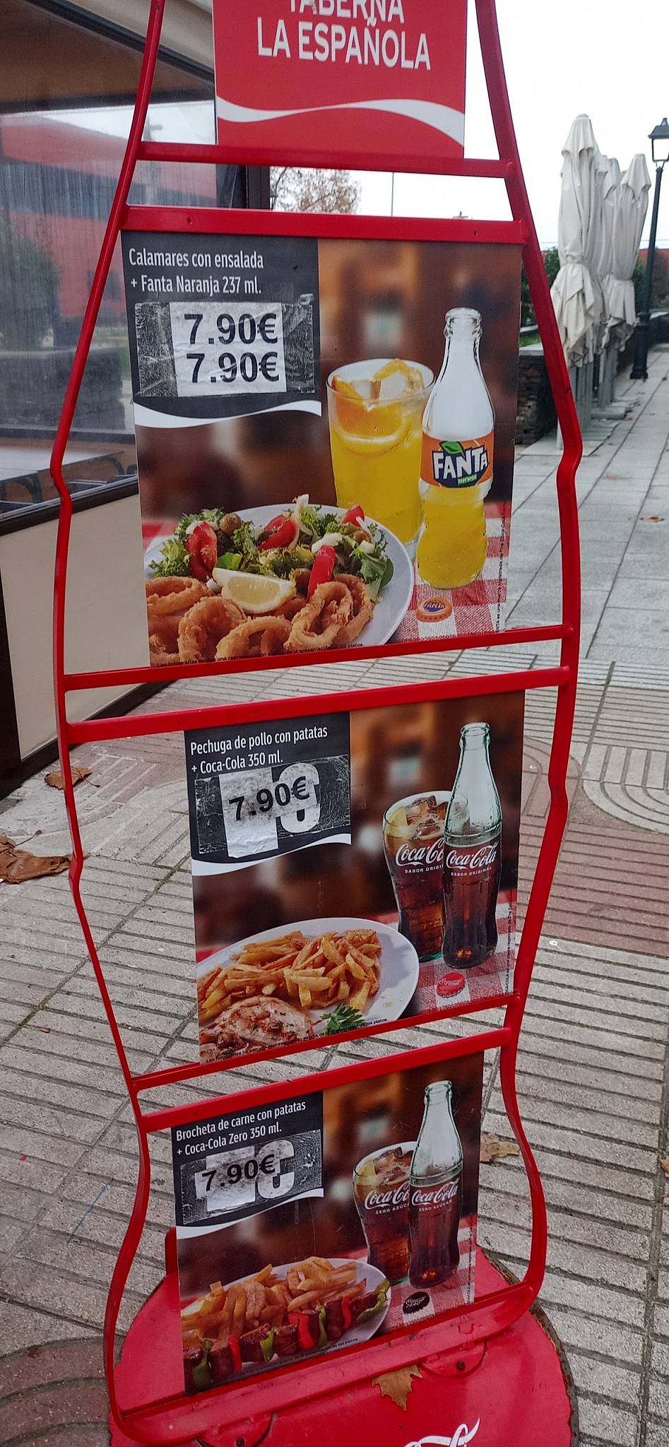 Bar La española меню