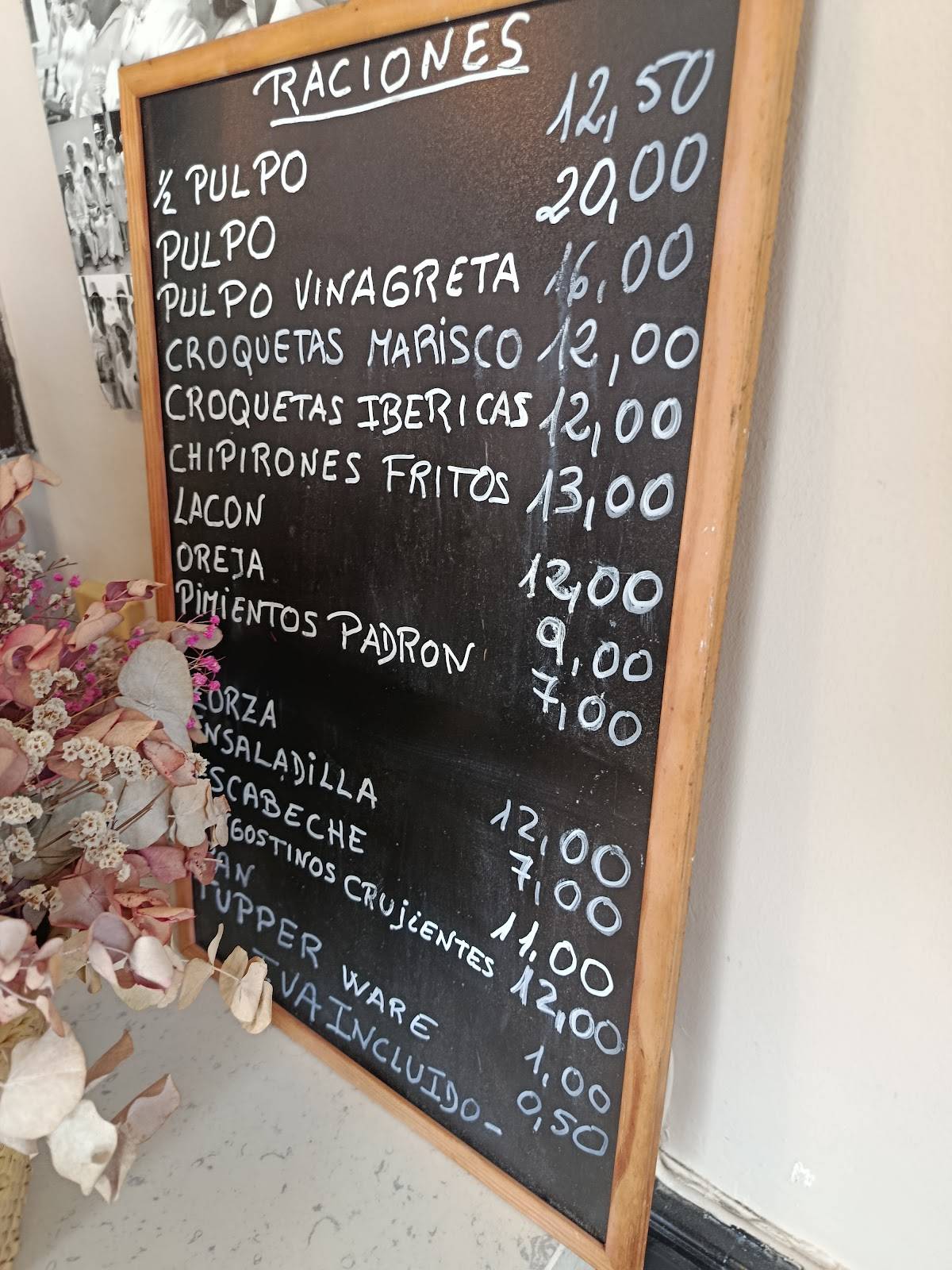 Bar Queimada меню