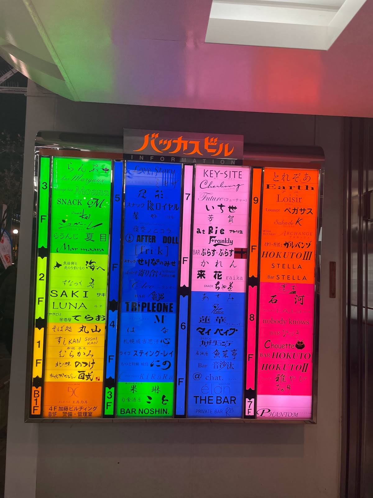 Bar R25 меню