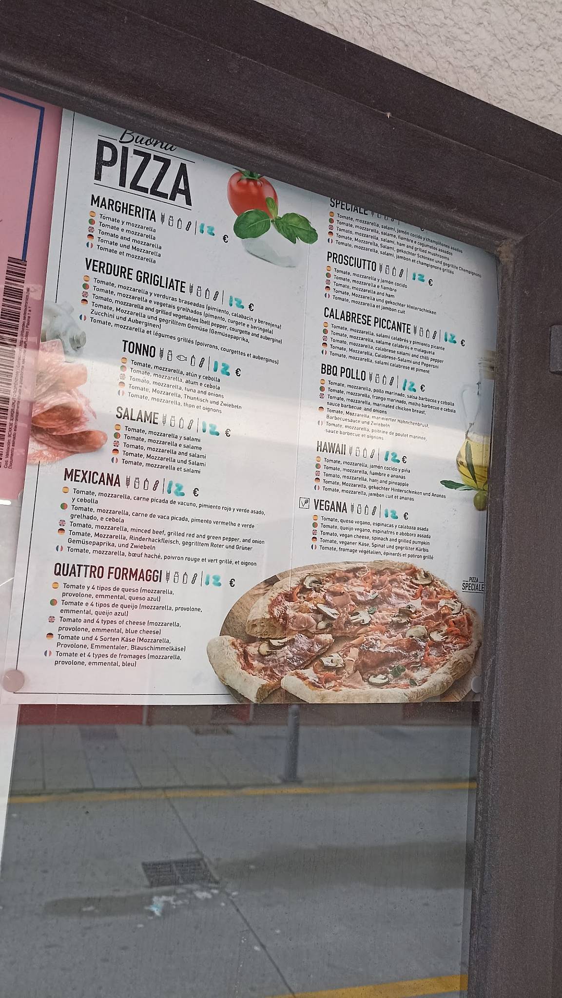 Bar Tapería Azores меню