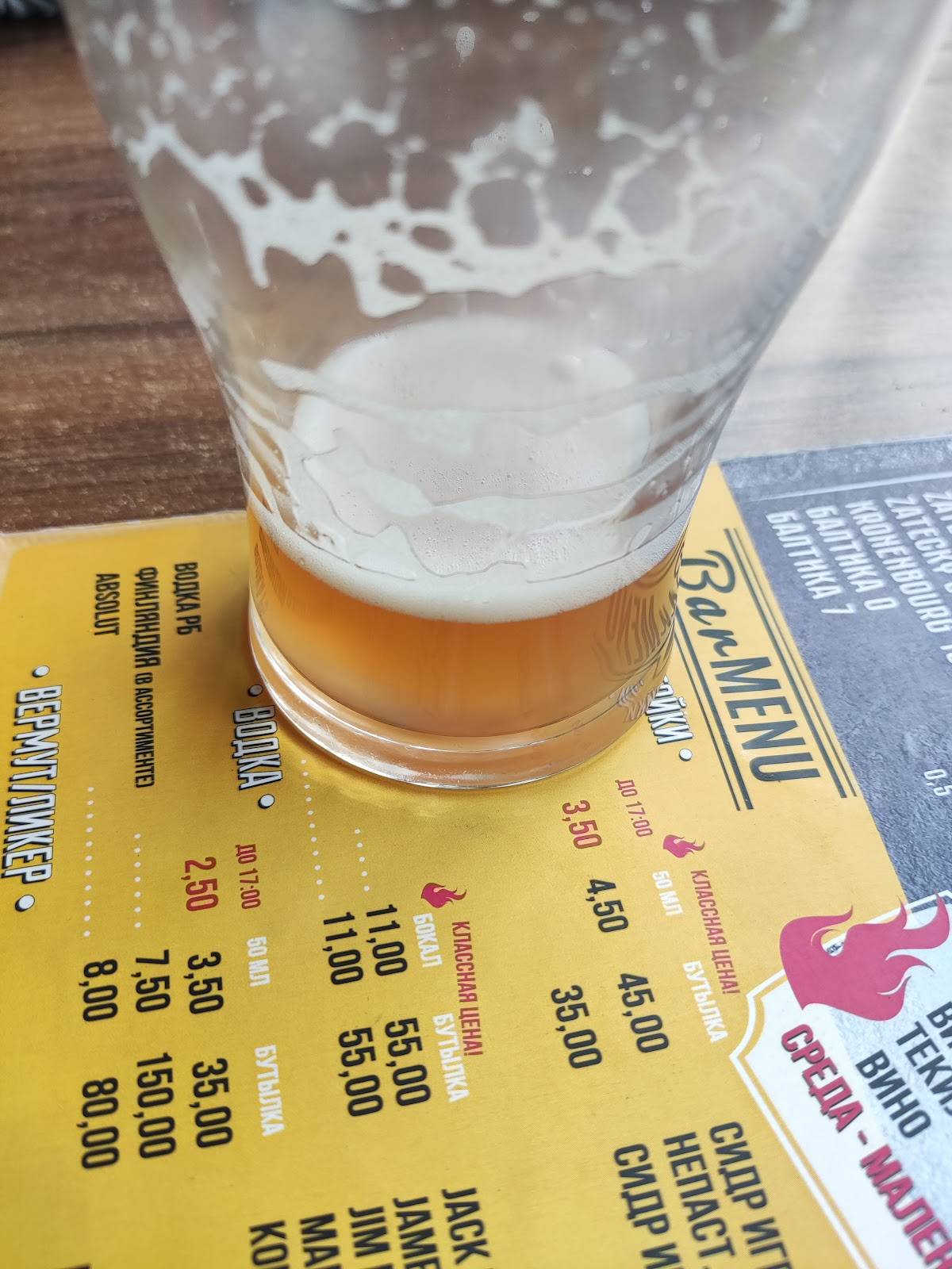 Beermania меню
