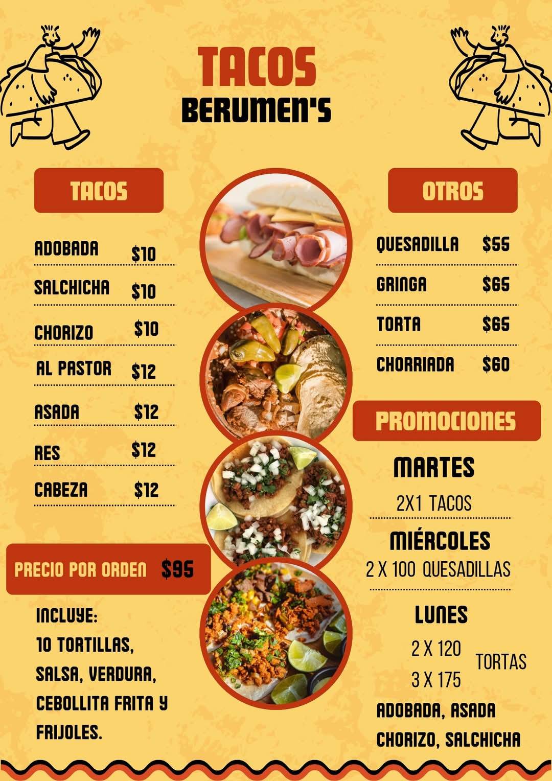 Berumens Snacks меню