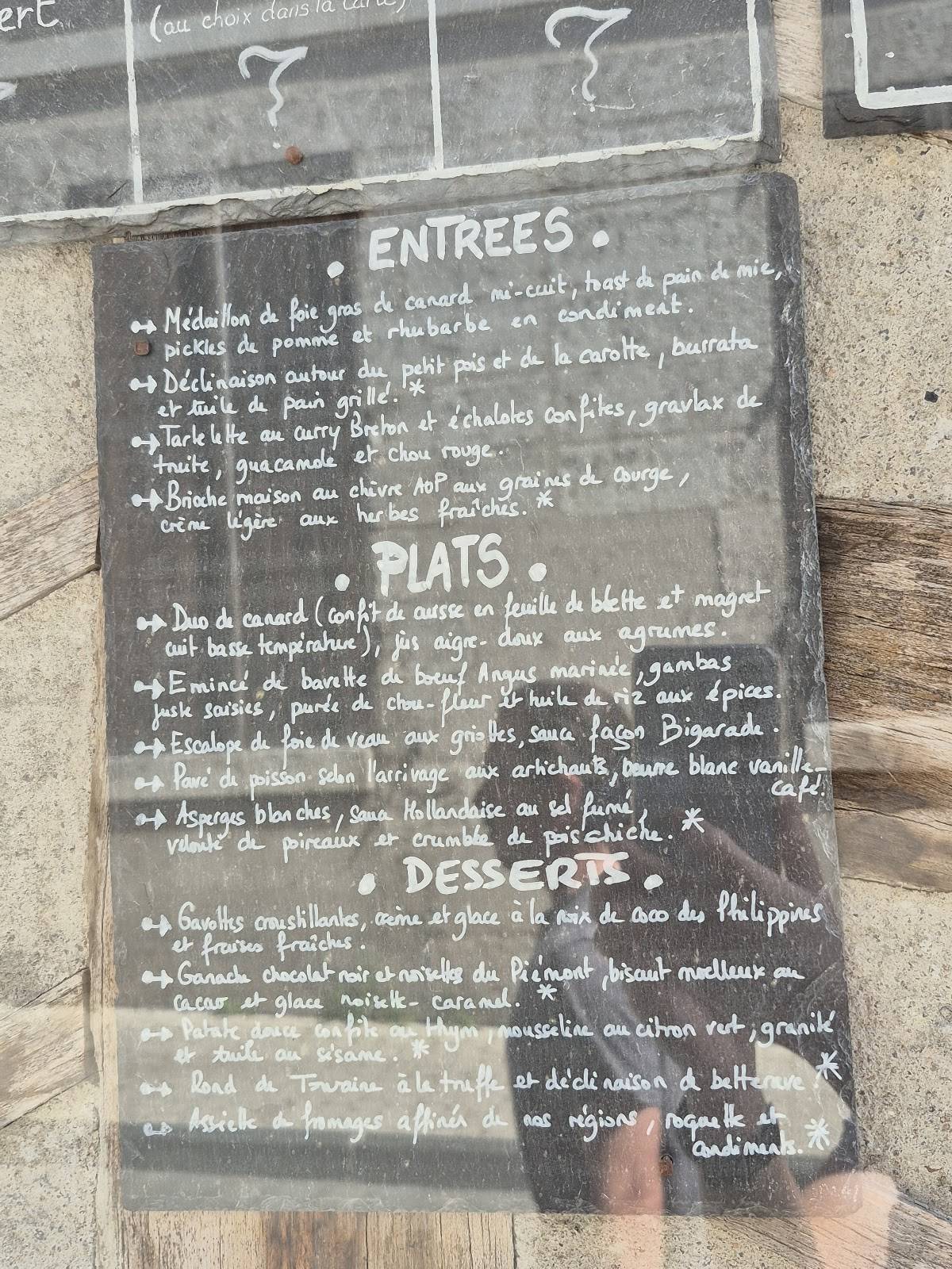 Les Banquettes Rouges меню