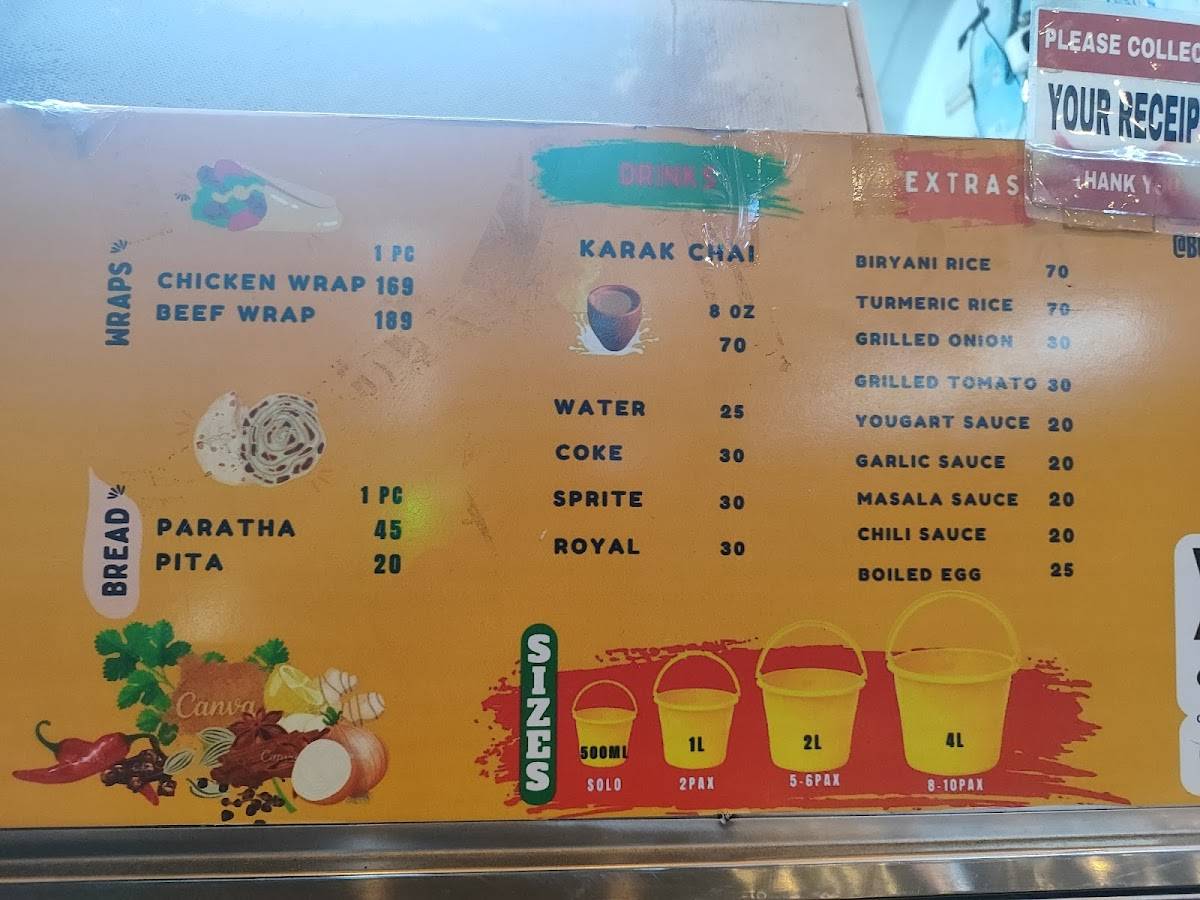 Bombay Bucket- Paseo Sta. Rosa меню
