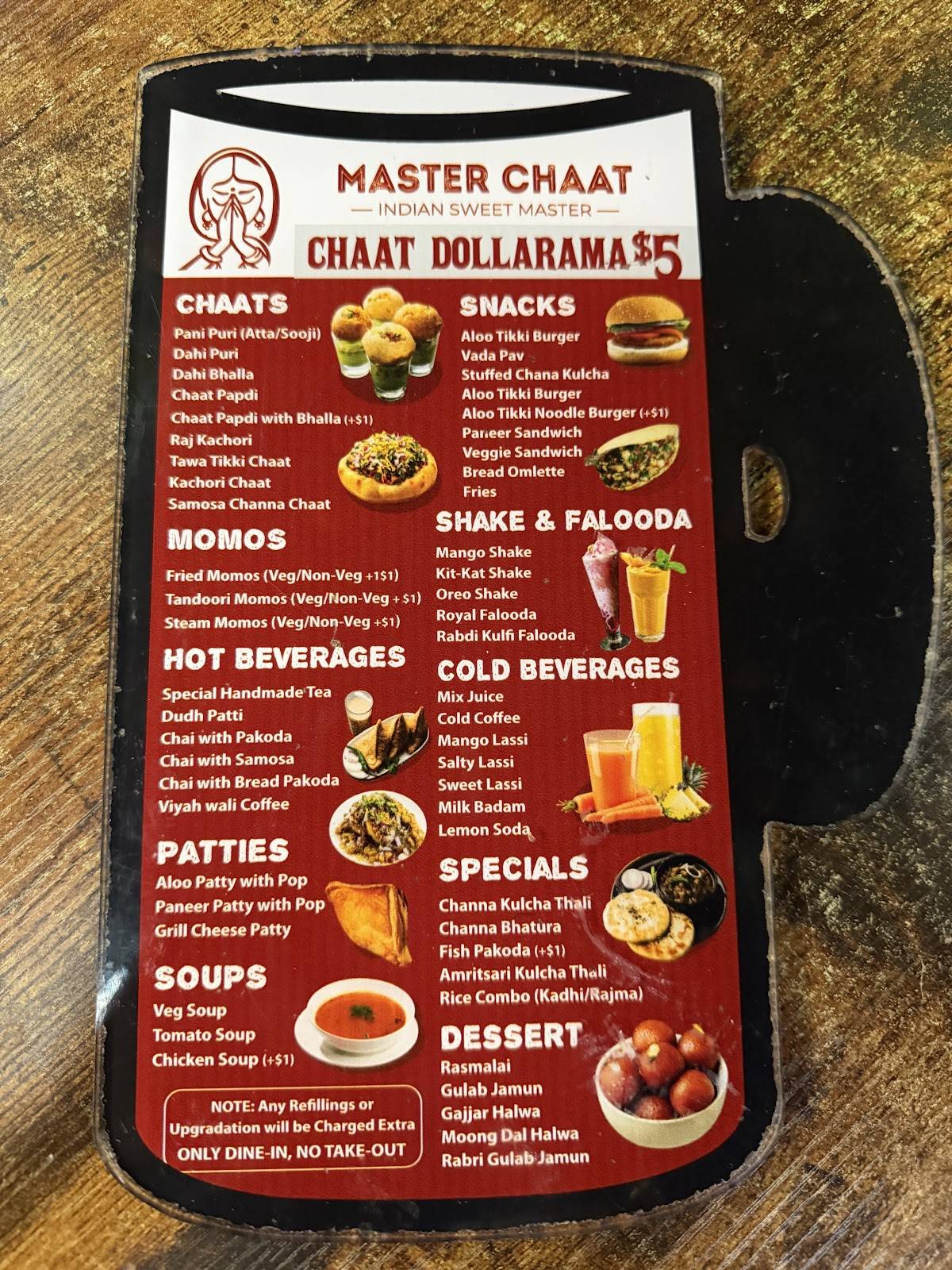 Indian Sweet Master - Authentic Indian Restaurant & Sweets (Brampton) меню