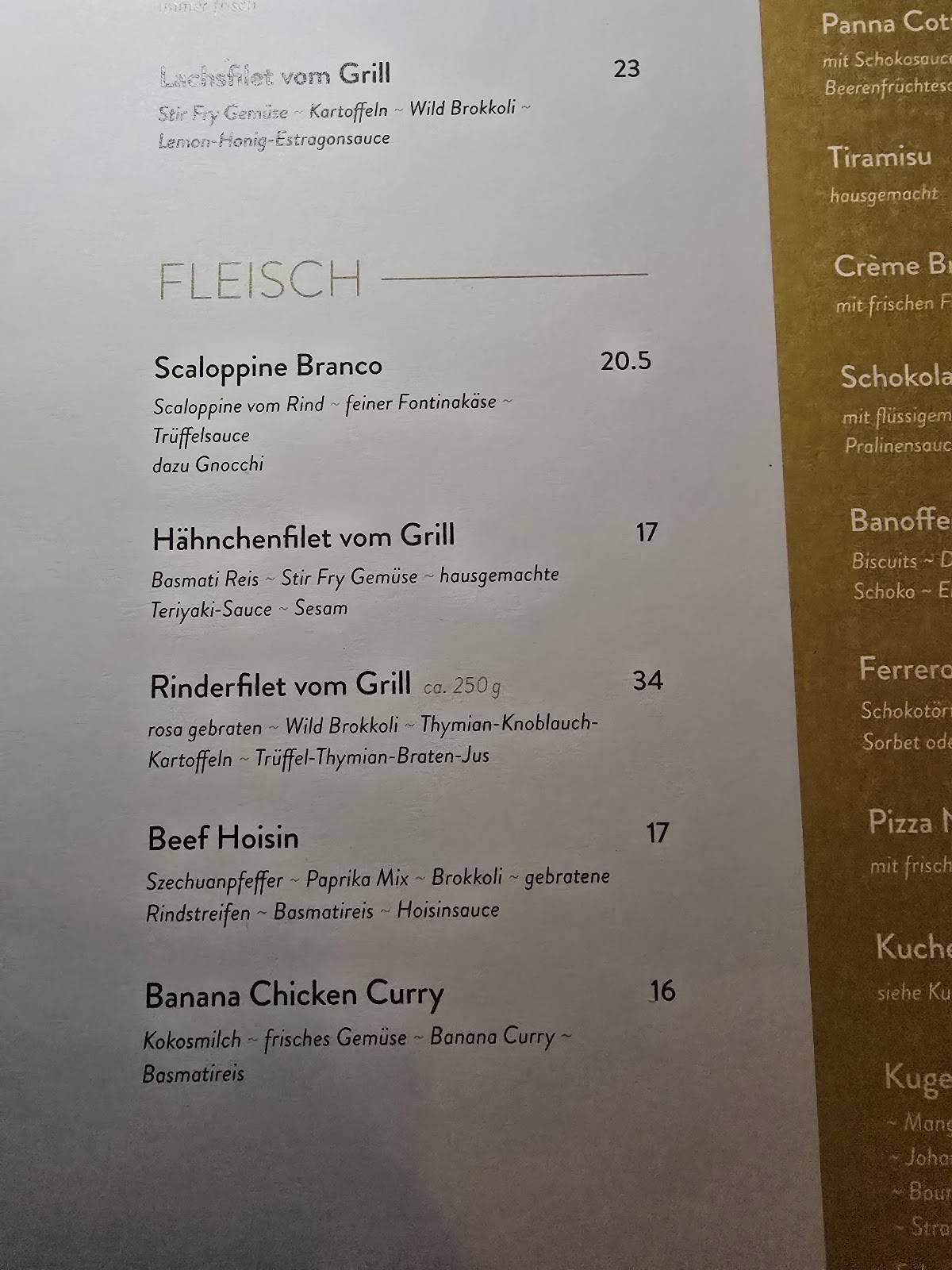 Branco Kitchen & Bar меню