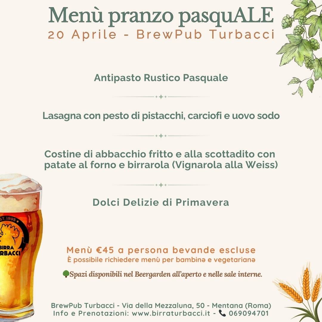 BrewPub Turbacci меню