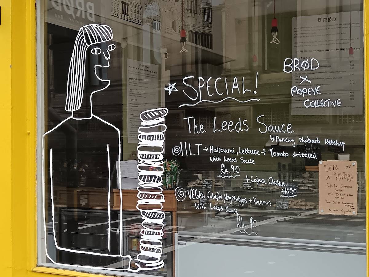 Brød Sandwich Bar меню