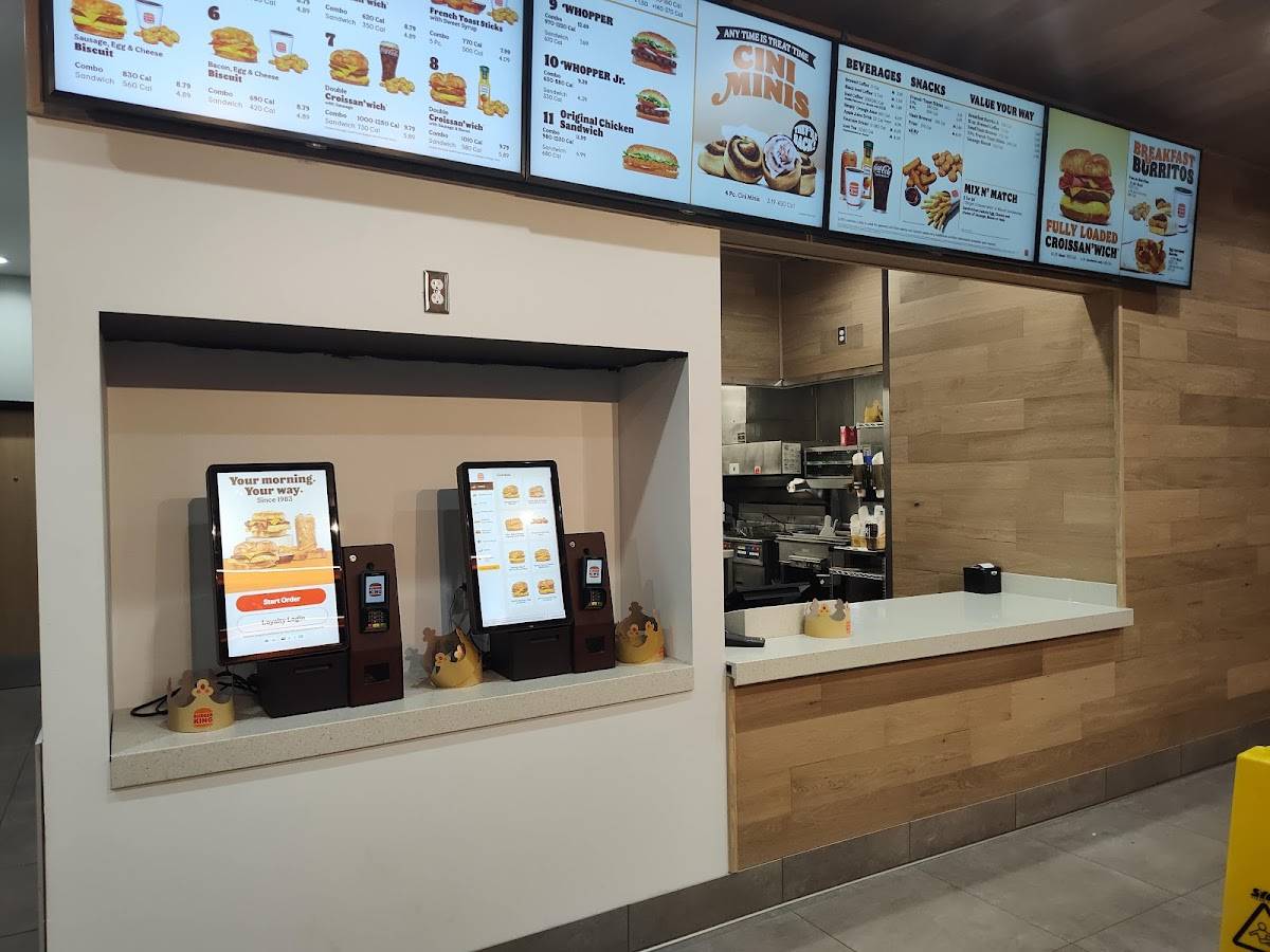 Burger King меню